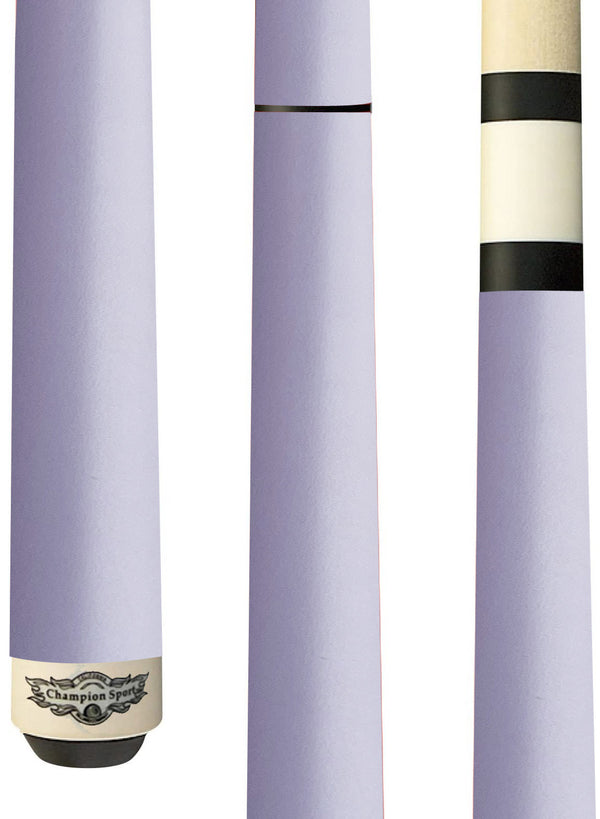 2023 Champion Eros Series Jump and break cue -----Model:TF2 light purple Jump and break Cue, Champion Glove, 58