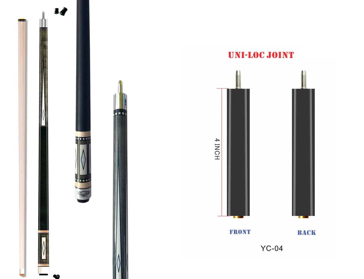 Champion LPC3 Pool Cue Stick Uniloc Joint,Low-Deflection Shaft,Pro