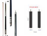 Champion LPC3 Pool Cue Stick Uniloc Joint,Low-Deflection Shaft,Pro Taper,58 inches or 60 inches long