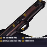 Champion 2X2,2X3,3X4 Leatherette Billiard Pool Cue Stick Brown Hard Case