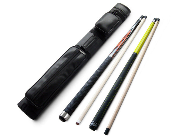 Champion Sport Spider Billiard Pool Cue , BK1 Jump and break cue 2X2 Black Case