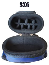 Champion 2X4,3x6 Green Leatherette Billiard Pool Cue Stick Hard Case 4S2B, 6S3B