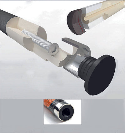 Champion Constellation Billiard Pool Cue-Model: CN-7, Uniloc joint ,Low Deflection Shaft, A black or white case (Copy)