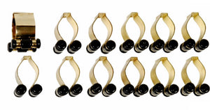12x Metal Cue Rack Hangers