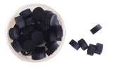 Lot of 10 Pool Billiard Black Cue Tips 14 MM Soft or Medium(6 layers pool tips)