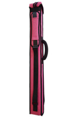 Champion 2X2,2X3,3X4  Hot Pink Nylon Billiard Pool Cue Stick Black Hard Case