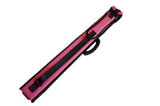 Champion 2X2,2X3,3X4  Hot Pink Nylon Billiard Pool Cue Stick Black Hard Case