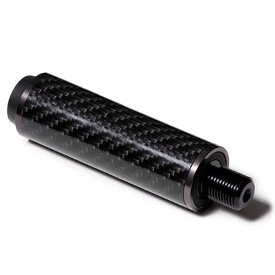 Carbon Fiber Extension with Bumper for Predator Cues (Extension length from 2" to 8")