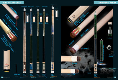 2023 New arrival! Champion LPC2 Pool Cue Stick 5/16 x 18 Joint,Low-Deflection Shaft,Pro Taper,58 inches or 60 inches long with a joint extension