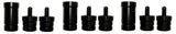 3 Sets of Pool Cue Billiard Stick Joint Protectors 5/16x18 -Joint Caps - 3 Pieces( 3 sets)