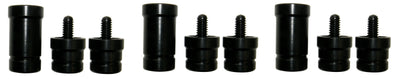 3 Sets of Pool Cue Billiard Stick Joint Protectors 5/16x18 -Joint Caps - 3 Pieces( 3 sets)