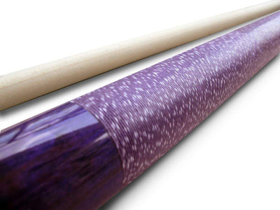 Combo deal ! Champion ST10 Purple pool cue and Jump and break cue, Pro taper,2X2 Cue Case, two Champion Gloves
