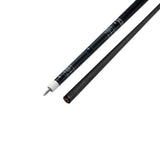 Gator 9-A3  Carbon Fiber 12.4mm Uni-Loc Pool Cue + Hard Case, Joint Protectors, and Playing Glove