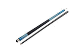 Gator 9-A5  Carbon Fiber 12.4mm Uni-Loc Pool Cue + Hard Case, Joint Protectors, and Playing Glove