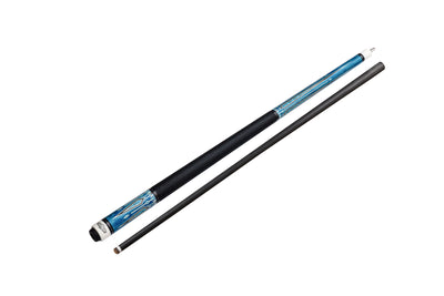 Gator 9-A5  Carbon Fiber 12.4mm Uni-Loc Pool Cue + Hard Case, Joint Protectors, and Playing Glove