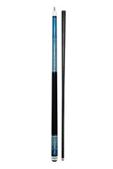 Gator 9-A5  Carbon Fiber 12.4mm Uni-Loc Pool Cue + Hard Case, Joint Protectors, and Playing Glove