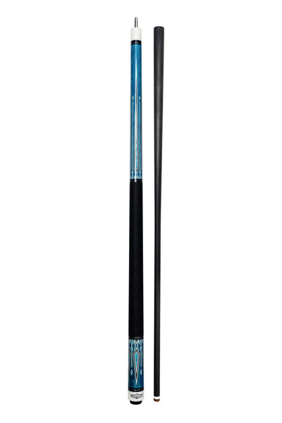 Gator 9-A5  Carbon Fiber 12.4mm Uni-Loc Pool Cue + Hard Case, Joint Protectors, and Playing Glove