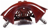 Champion Genuine Leather Pockets for Pool Table/Billiard Table (Set of 6), Model: AKL-1, Color: Mahogany Brown