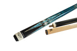 New 2022! Champion constellation series pool cue-Model No:  CN-2, 56 inches long, Tip size: 11.75mm, 12.5mm or 13mm, 5/16 x 18 Joint with joint protectors, White case or Black Case