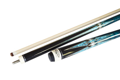 New 2022! Champion constellation series pool cue-Model No:  CN-2, 56 inches long, Tip size: 11.75mm, 12.5mm or 13mm, 5/16 x 18 Joint with joint protectors, White case or Black Case