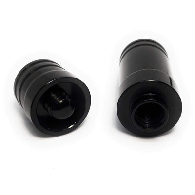 Black Aluminum Joint Protectors Uni-Loc for Lucasi/Predator Pool/Billiard Cues
