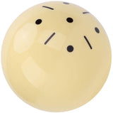 Champion 2-1/4" Billiard Practice Training Pool Cue Ball (black dots, 16 balls/box)