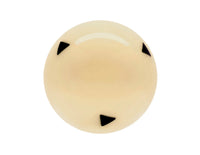 Champion 2-1/4" Billiard Arcos Training Pool Cue Ball with Black Triangles