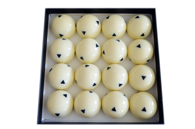 Champion 2-1/4" Billiard Arcos Training Pool Cue Ball with Black Triangles