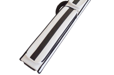 Champion 2X2,2X3,3X4 Leatherette Billiard Pool Cue Stick White Hard Case