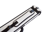Champion 2X2,2X3,3X4 Leatherette Billiard Pool Cue Stick White Hard Case