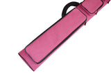 Champion 2X4,3x6 Pink Nylon Billiard Pool Cue Stick Hard Case 4S2B, 6S3B