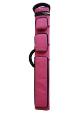 Champion 2X4,3x6 Pink Nylon Billiard Pool Cue Stick Hard Case 4S2B, 6S3B