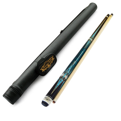 New 2022! Champion constellation series pool cue-Model No:  CN-2, 56 inches long, Tip size: 11.75mm, 12.5mm or 13mm, 5/16 x 18 Joint with joint protectors, White case or Black Case