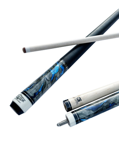 Combo deal ! Champion pool cue and Jump and break cue, Pro taper,2X2 Cue Case, two Champion Gloves
