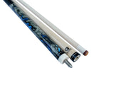 Combo deal ! Champion Constellation pool cue and Nemesis Jump and break cue, Pro taper,2X2 Cue Case, two Champion Gloves