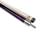 Combo deal ! Champion Constellation CN6 pool cue and Purple Jump and break cue, Pro taper,2X2 Cue Case, two Champion Gloves