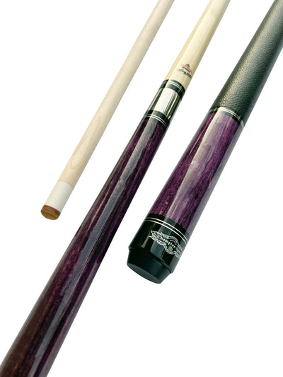 Combo deal ! Champion Constellation CN6 pool cue and Purple Jump and break cue, Pro taper,2X2 Cue Case, two Champion Gloves