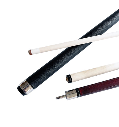 Champion HK Dragon Pool Cue Stick – Wine Color | Low Deflection Shaft + Red Case with Gold Logo + Champion Glove
