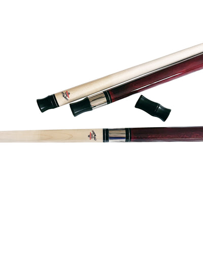 Champion HK Dragon Pool Cue Stick – Wine Color | Low Deflection Shaft + Red Case with Gold Logo + Champion Glove