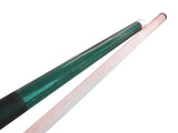 Champion  KGR-2 Children's Billiards Cue 48 inch or 52 inch, 16-21OZ, Champion or Champion glove, Color: Green