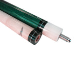 Champion  KGR-2 Children's Billiards Cue 48 inch or 52 inch, 16-21OZ, Champion or Champion glove, Color: Green