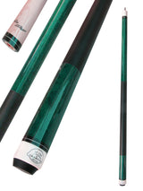 Champion  KGR-2 Children's Billiards Cue 48 inch or 52 inch, 16-21OZ, Champion or Champion glove, Color: Green