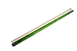 Champion ST14 Green Pool Cue Stick No wrap , A white or Black Pool Case, Champion Glove