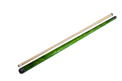 Champion ST14 Green Pool Cue Stick No wrap , A white or Black Pool Case, Champion Glove