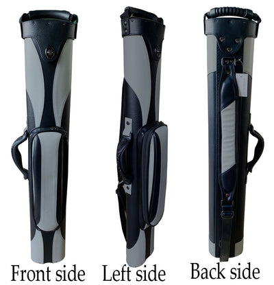 Champion Instroke 2x4 Pool Cue Case – Leatherette, Holds 2 Butts & 4 Shafts G-62636GB