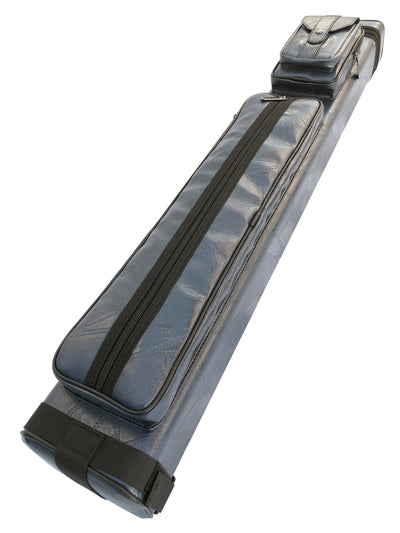 Champion leatherette Cue Cases 4x6 Holds 4 butts and 6 shafts pool cue,   Model: I-62605 G Grey color