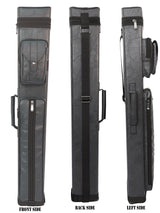 Champion leatherette Cue Cases 4x6 Holds 4 butts and 6 shafts pool cue,   Model: I-62605 G Grey color