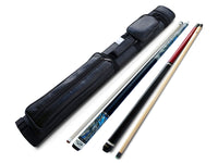 Combo deal ! Champion Constellation pool cue and Nemesis Jump and break cue, Pro taper,2X2 Cue Case, two Champion Gloves