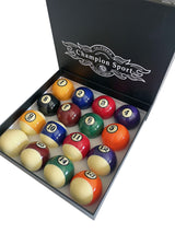 Champion Pro-Cup 2-1/4" Billiard Pool Ball Set Complete 16 Ball Set