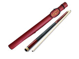 Champion ST14 Burgundy/ wine Pool Cue Stick , A Red Pool Case, Champion Glove